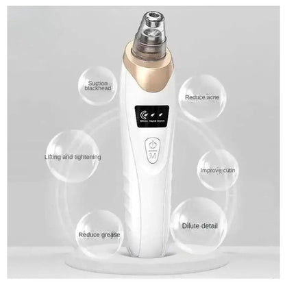 Rechargeable Blackhead Remover with Detachable Head