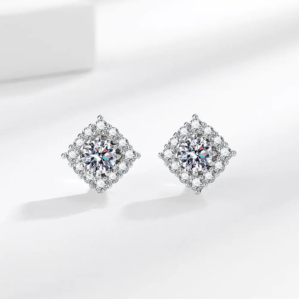Luxury Shiny Clover Earrings for Women