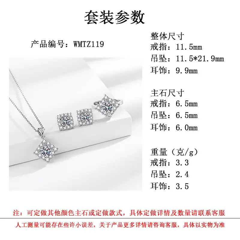 Luxury Shiny Clover Earrings for Women